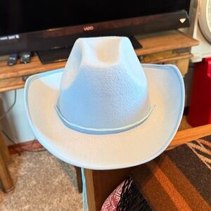 Light Blue Cowboy Hat
